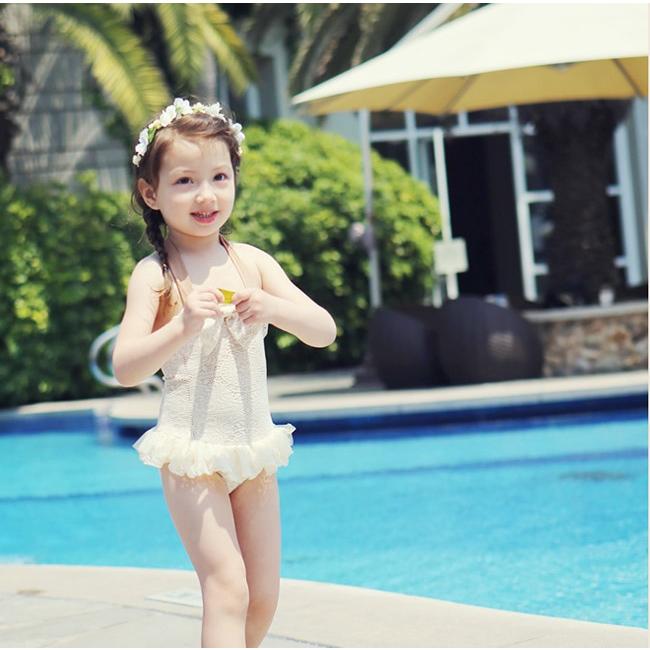 Flo レースワンピース水着 帽子付 韓国子供服 水着 レース K150 Mflo 4b041 ハーヴィーズ 通販 Yahoo ショッピング