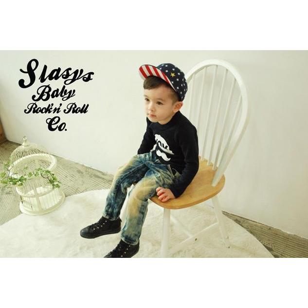 人気子供服ブランド ｓｌａｓｙｓ ヒゲtシャツ ロングtシャツ 長袖 シャツ Tee 韓国子供服 K150 Ssis 3d008 ハーヴィーズ 通販 Yahoo ショッピング