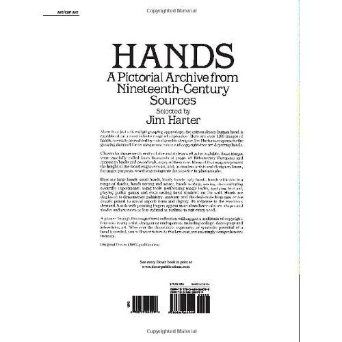 Hands: A Pictorial Archive from Nineteenth-Century Sources (Dover Pictorial Archive)【並行輸入品】｜has-international｜02