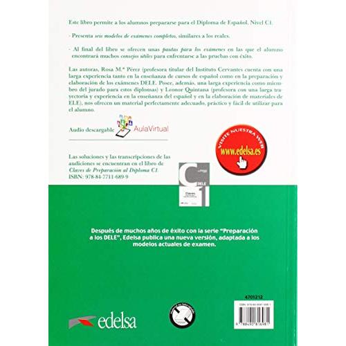 Preparacion DELE: Libro + audio descargable - C1 (2019 edition)【並行輸入品】｜has-international｜02