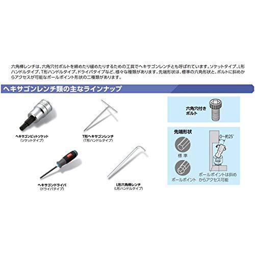 直営通販サイト激安 京都機械工具(KTC) ボールポイント L型 ロング六角棒レンチ セット HL259SP【並行輸入品】