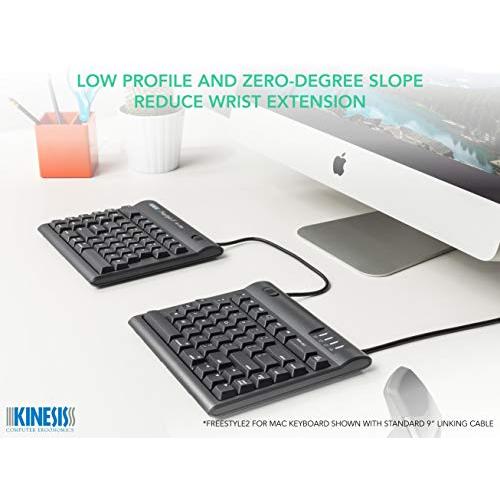 Kinesis Freestyle2 Keyboard for Mac (9" Standard Separation)【並行輸入品】｜has-international｜04