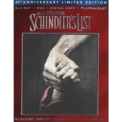 Schindler's List (Bluray + DVD + DIGITAL HD with UltraViolet) by