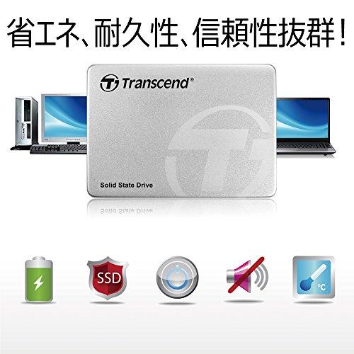 Transcend SSD 256GB 2.5インチ SATA3 6Gb/s MLC採用 TS256GSSD370S【並行輸入品】｜has-international｜04