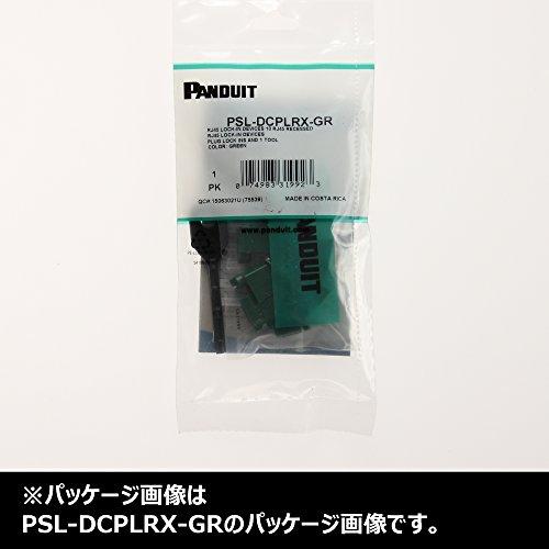 パンドウイット　LANケーブル　セキュリティロック　緑　PSL-DCPLRX-GR