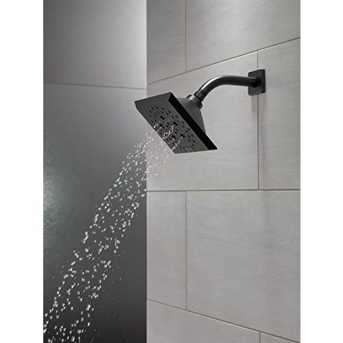 Delta 52664-BL H2Okinetic 5-Setting Raincan Shower head, Matte Black 141［並行輸入］ - 3