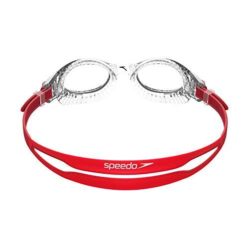 (One Size, Lava Red/Clear) - Speedo Futura Biofuse Flexiseal Goggles【並行輸入品】｜has-international｜03