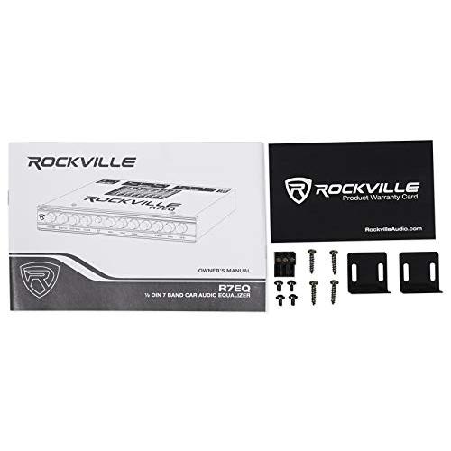 Rockville R7EQ 1/2 Din 7バンド カーオーディオイコライザー EQ フロント、リア、サブ出力付き【並行輸入品】｜has-international｜08