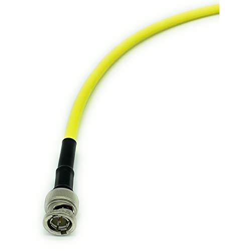 1.5フィート AV-Cables 3G/6G HD SDI BNC ケーブル Belden 1505A RG59 - イエロー (1.5フィート)【並行輸入品】｜has-international｜03