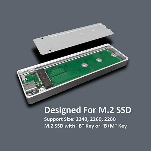 Vantec M.2 SATA SSD to USB 3.1 Gen 2 Type-Cケース 放熱性の高いアルミ製カバー データ転送速度10Gbps【シル【並行輸入品】｜has-international｜04