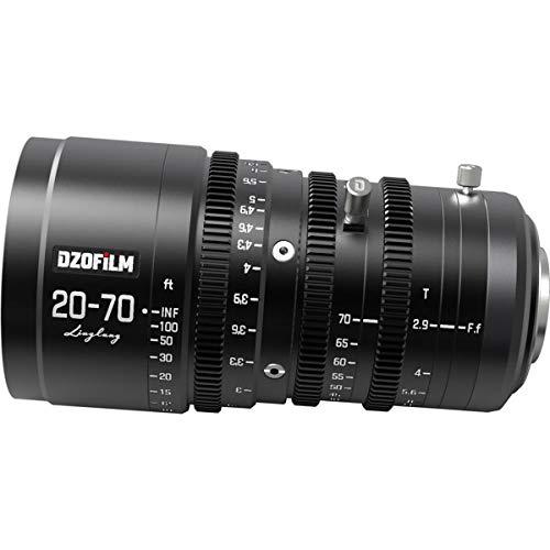 DZOFilm Linglung 20-70mm T2.9 Parfocal Cineレンズ マイクロフォー 