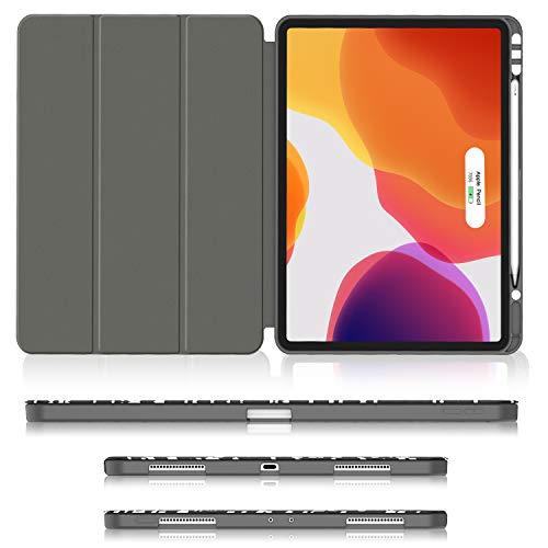 Soke iPad Pro 12.9 ケース 2020 & 2018 ペンシルホルダー付き - [フルボディ保護 + Apple Pencil充電 + 自動起【並行輸入品】｜has-international｜03