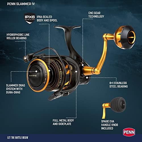 PENN SLAIV4500 Slammer IV 4500 Spinning Reel【並行輸入品】｜has-international｜02