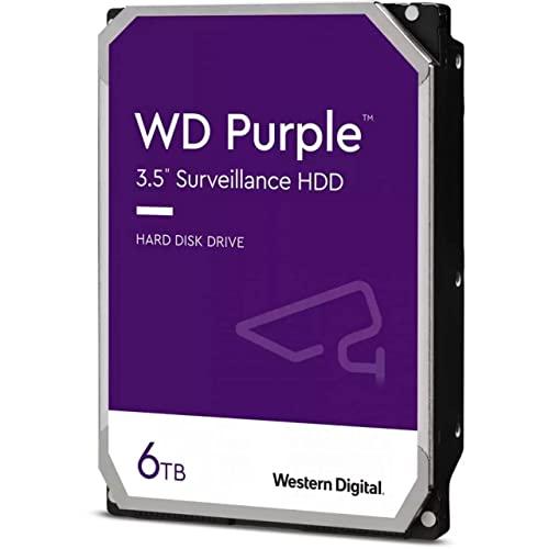 Western Digital 6TB WD パープル 監視 内蔵ハードドライブ HDD - SATA 6 Gb/s、256 MBキャッシュ、3.5インチ -【並行輸入品】｜has-international｜02