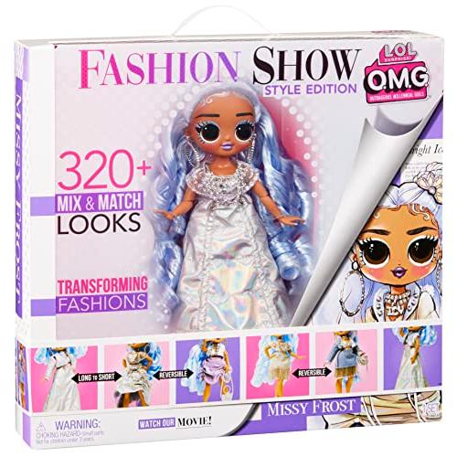 L.O.L. Surprise! OMG Fashion Show Style Edition Missy Frost 10" Fashion Doll w/320+ Transforming & Reversible Outfits Including A【並行輸入品】｜has-international｜10