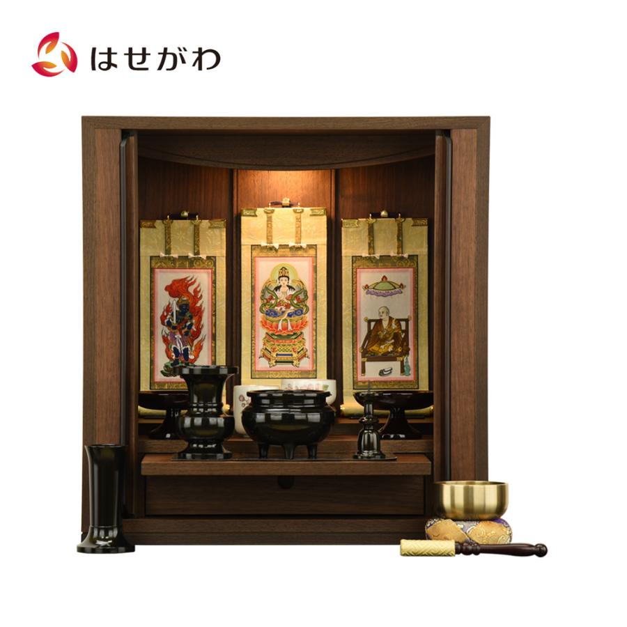 仏具セット　14 (仏具、仏壇) 仏壇 神棚の松山神仏具店 ミニ仏壇 仏具セット モダン メモリア 14号