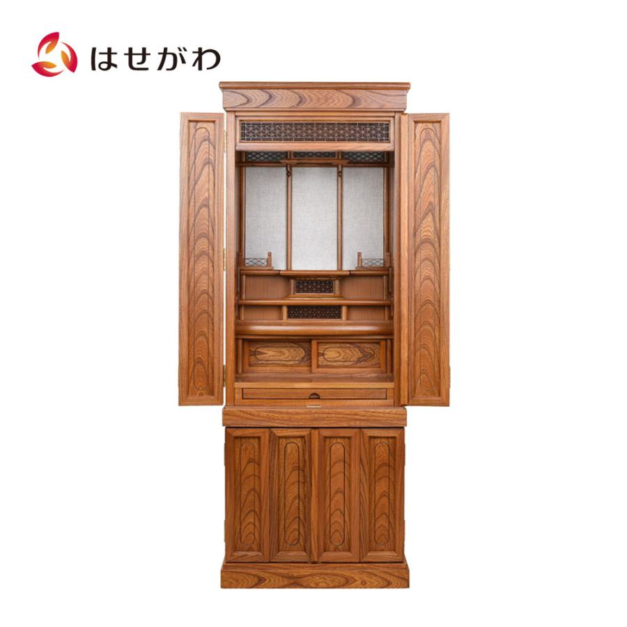仏壇 紫壇 重ネ 新鉄線花OP