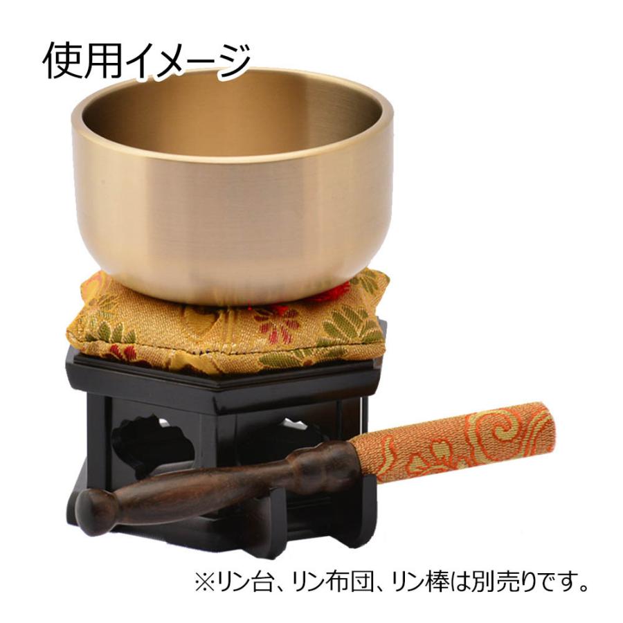 お仏壇のはせがわ りん 仏具 砂張「リン 佐波理 一心 2.5」お仏壇の