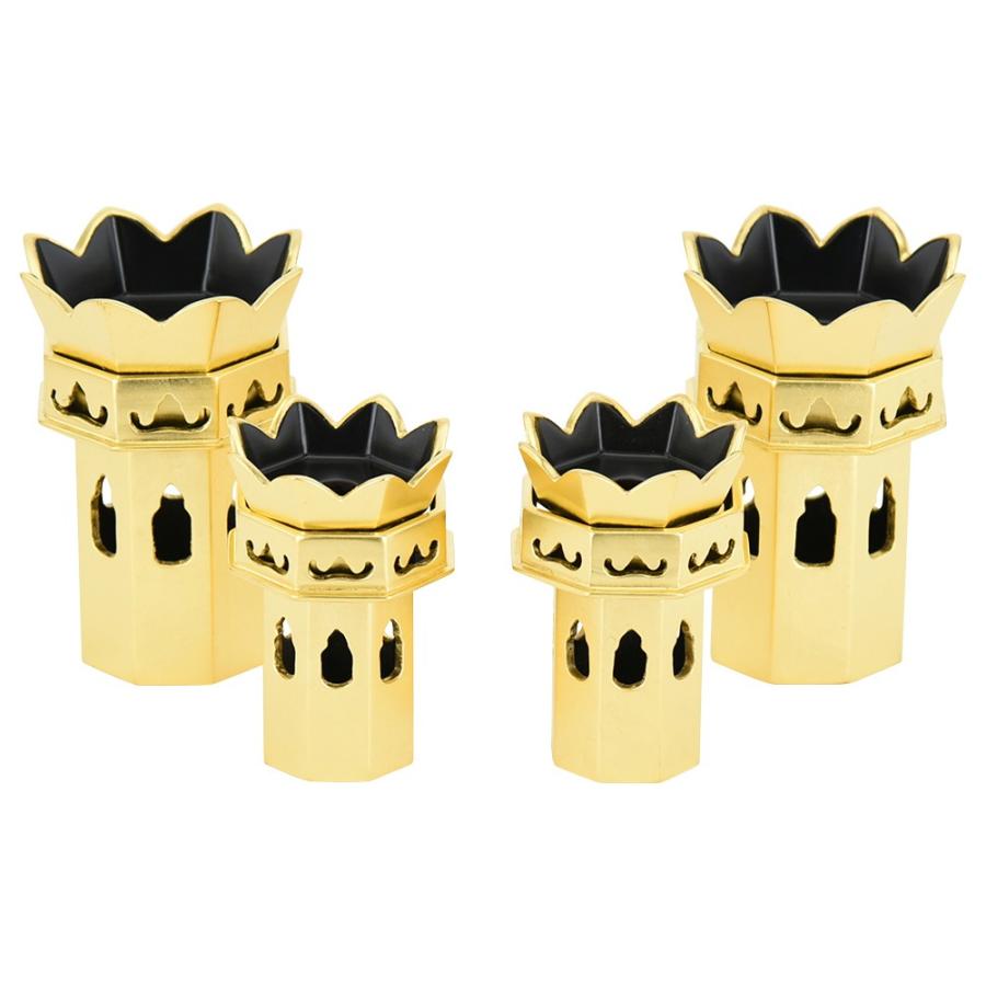 お仏壇のはせがわ お供え 台 くげ 真宗大谷派 東 仏具「供笥 八角総金