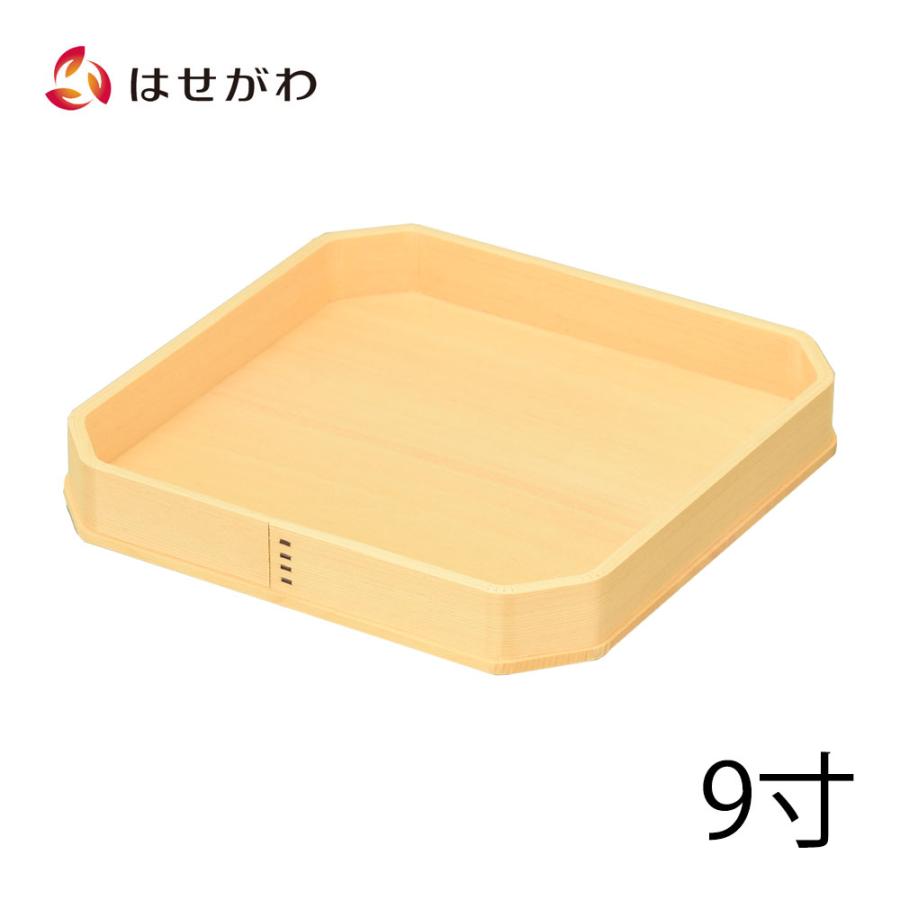 32cm正角折敷4枚セット お仏壇のはせがわ 神具 三方 さんぽう お供え 供物 おりしき おしき