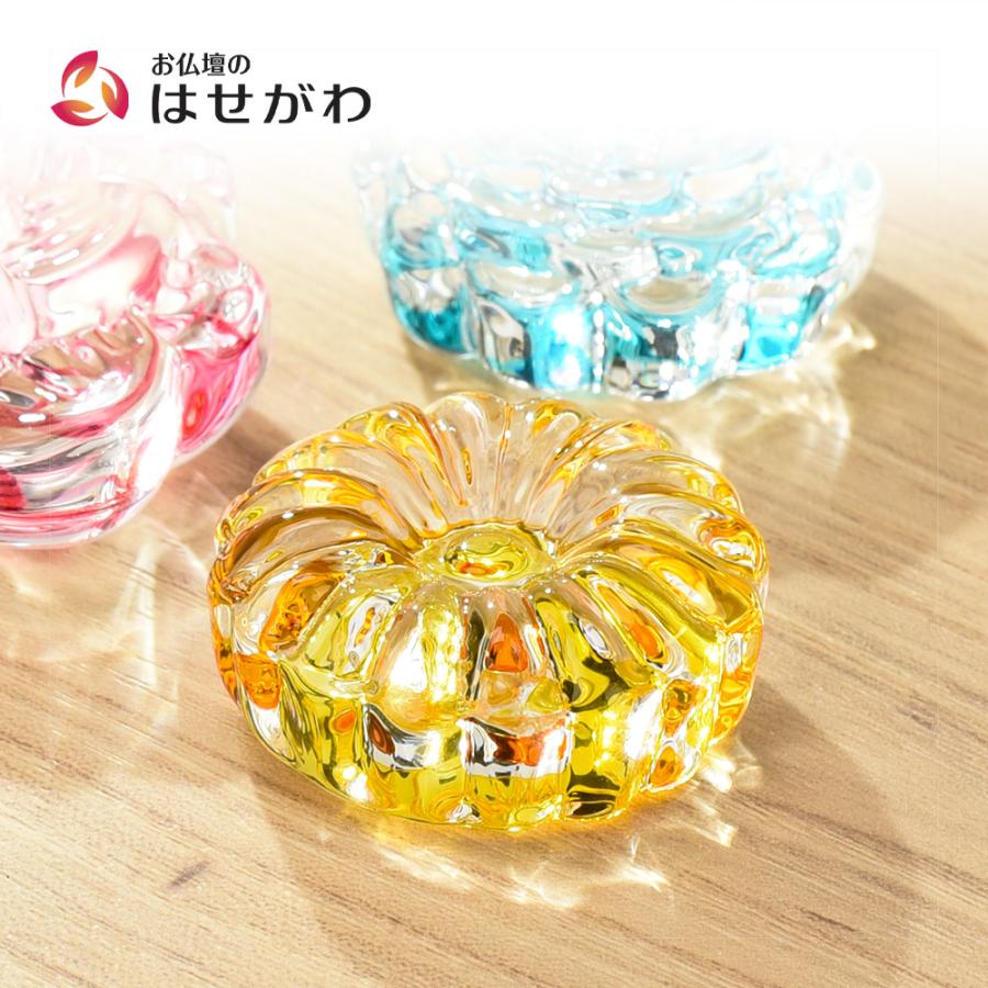 お仏壇のはせがわ お盆飾り お干菓子 ガラス クリスタル お供え お盆