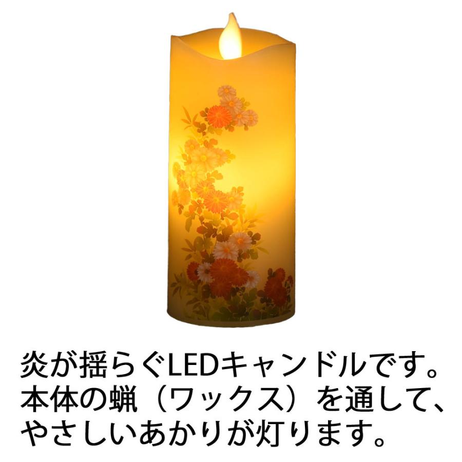 お仏壇のはせがわ ろうそく 電池 キャンドルライト 仏具 コンパクト