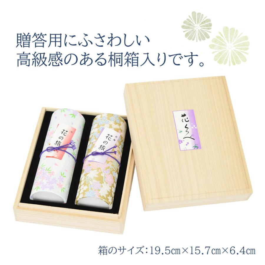 お線香 線香 のし 贈答用 贈り物 お供え 御供 喪中御見舞 喪中 寒中 見舞い「進物線香 花くらべ 桜 紅梅 2入」 お仏壇のはせがわ|hasegawa-online|06