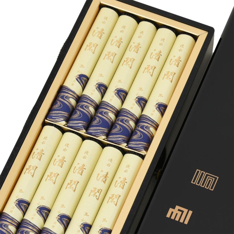 返品交換不可 線香 喪中御見舞 喪中 見舞い ギフト 贈答用 お供え 高級 御供 のし対応 進物線香 清閑 短寸10把入 塗箱 お仏壇のはせがわ Materialworldblog Com