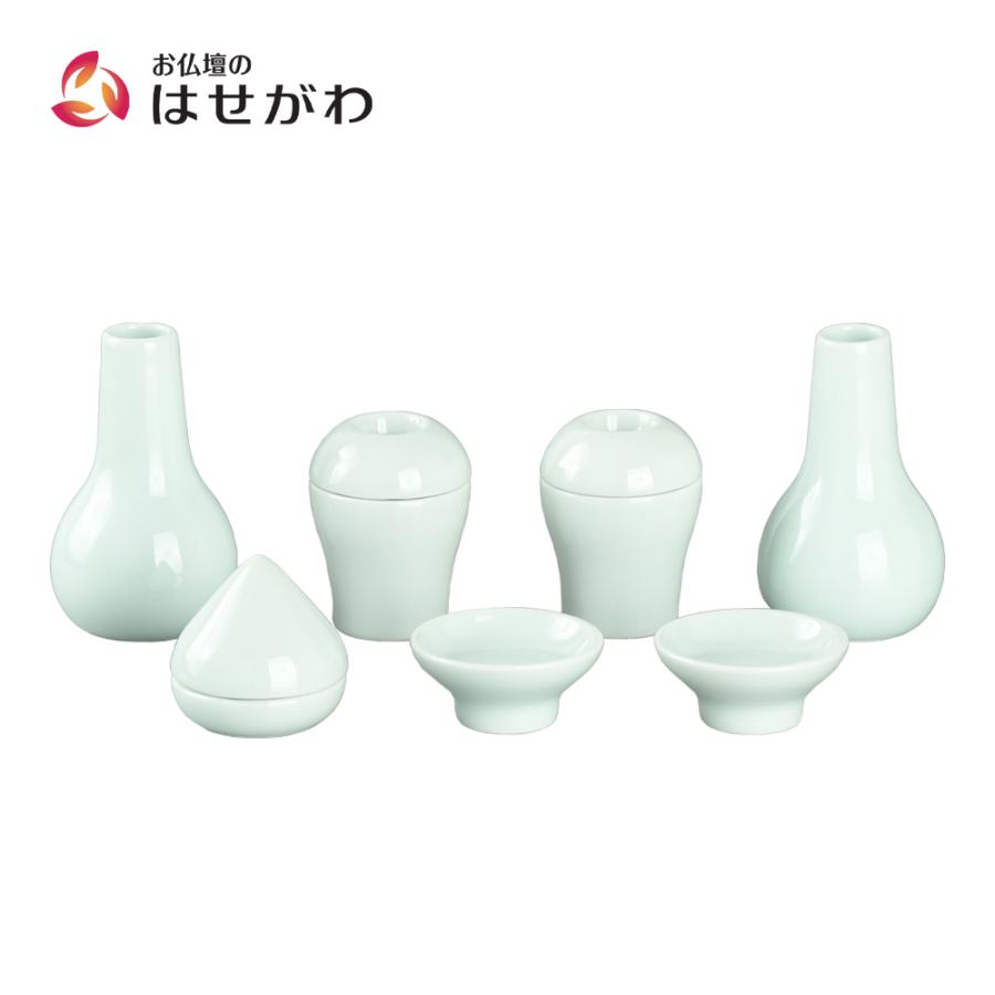 お仏壇のはせがわ 神具 セット かわいい モダン おしゃれ 波佐見焼