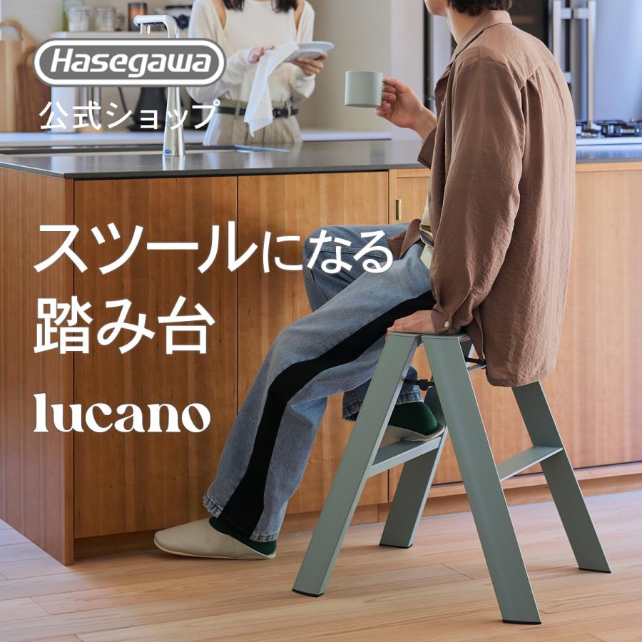 長谷川工業 ML2.0-2 (DM) lucano ルカーノ 踏み台 踏台 脚立