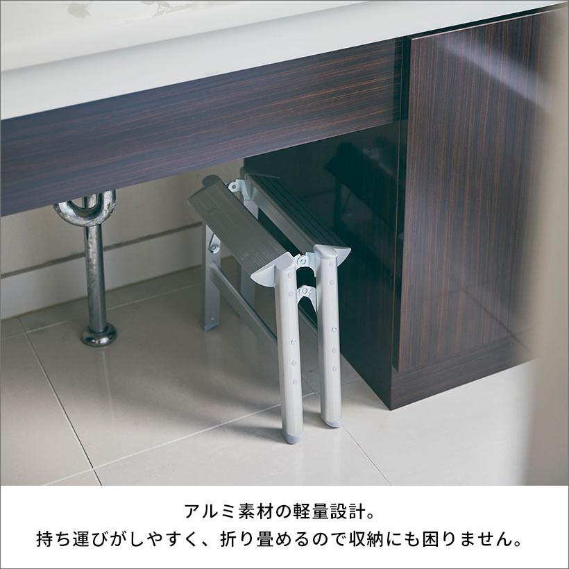 踏み台 SE-6a シルバー 軽量踏み台 2段 56cm 長谷川工業 hasegawa