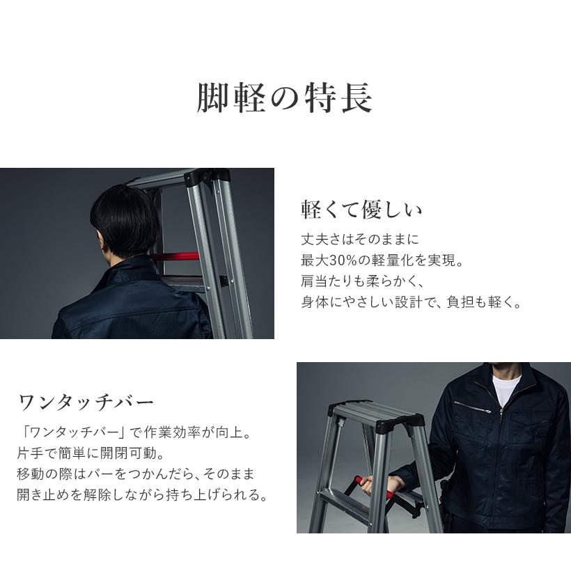 脚立 RZS-18a 専用脚立 脚軽 脚部伸縮式 6尺 最大21cm 長谷川 脚立 RZS-18a 専用脚立 脚軽 脚部伸縮式 6尺 最大21cm 長谷川