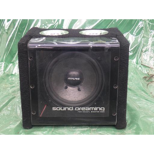 アルパイン サブウーハー FSN-SX20FL 難あり【中古】 : ハセガワ 