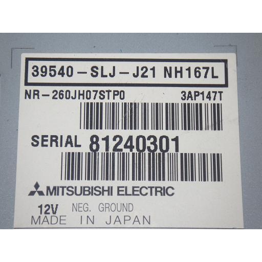 三菱 純正 ナビ 39540-SLJ-J21 NH167L【中古】 : ハセガワ 三菱 純正 ナビ 39540-SLJ-J21 NH167L【中古】 : ハセガワ