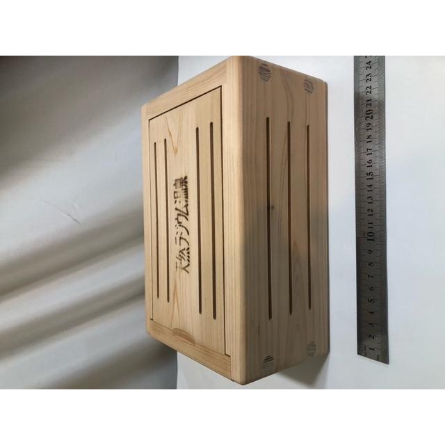 SALE／79%OFF】 ユークセン石 ラジウム温泉器 大型檜箱入り 約3Kg 線量 ...