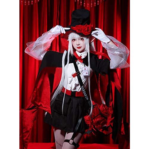 年末のプロモーション特価 医療オペレーター コスプレ ワルファリン 明日方舟 アークナイツ Time Milky 吸血鬼 10点セット ハロウィン キャラクター衣装 Amilian De