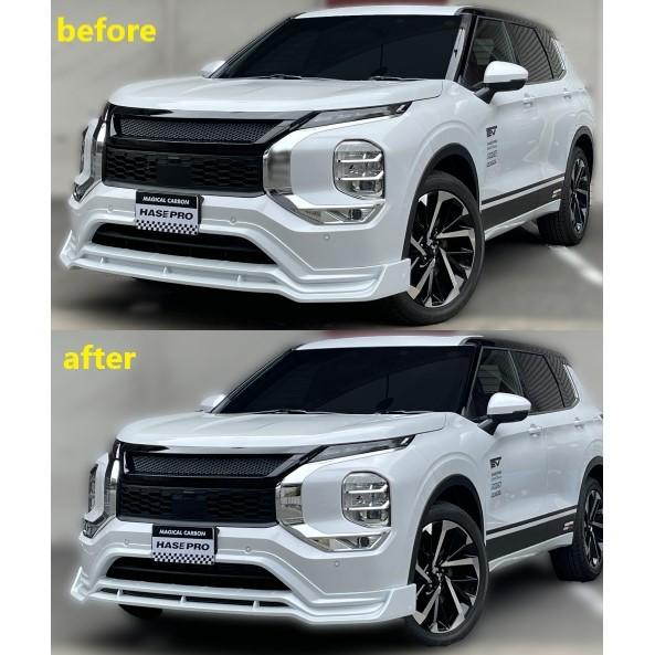 ハセプロ 三菱 新型アウトランダーPHEV GN0W ハセプロエアロ専用