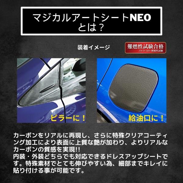 カーボンシート CX-30 DM系 テールランプガーニッシュ マジカルアート