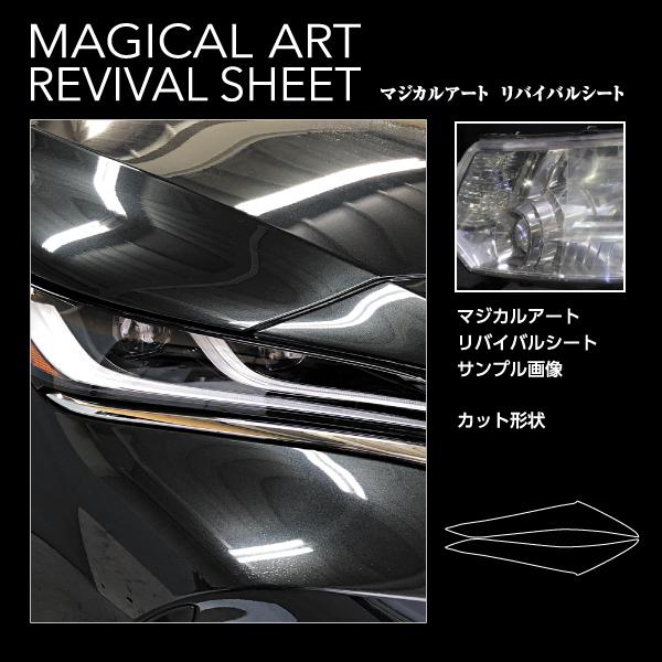 ヘッドライト 黄ばみ防止 フィルム 黄ばみ除去 ハリアー 80系 車種専用