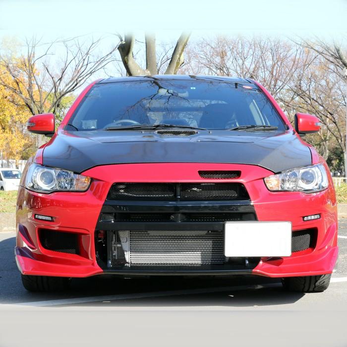 ハセプロ 三菱 ランサーエボリューションX フロントバンパー