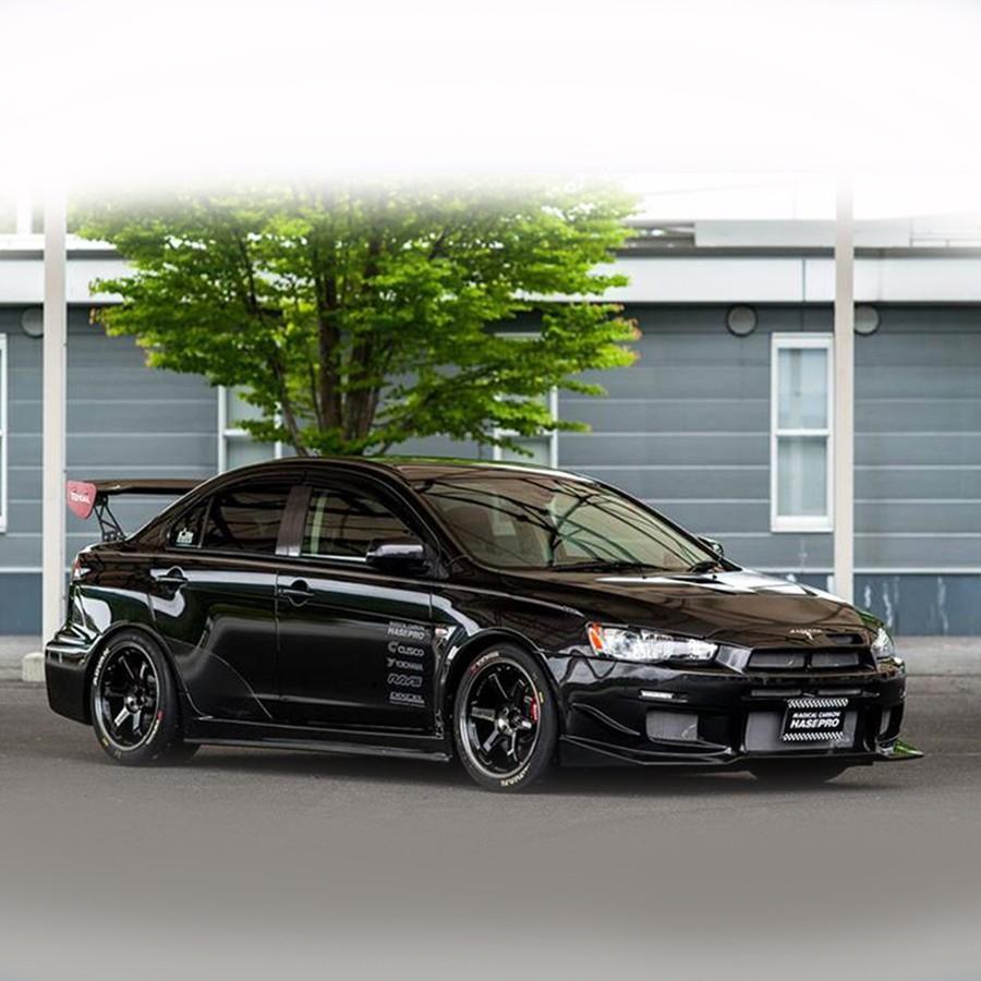 ハセプロ 三菱 ランサーエボリューションX サイドスカート【送料無料