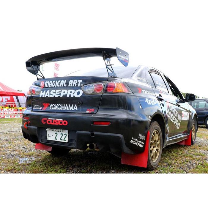 三菱 ランサーエボリューション ランエボX GTウイング リアスポイラーカーボン ハセプロ 三菱 ランサーエボリューションX GTウイング CFRP