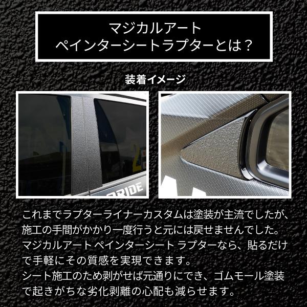 ラリー北海道で検証済！ 【貼るラプターシリーズ】ウィンドモール ラプター 貼るラプター 選べる6サイズ ウィンドトリム 白化防止 保護 カスタム ハセプロ MPRWM | ハセプロ | 11