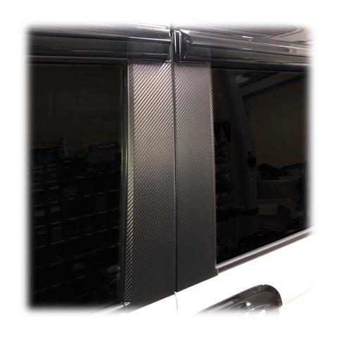 N-BOX(JF3、JF4）ピラーカバー（無限バイザー用） ハセプロ N-BOX・N-BOXカスタム JF3/4 ピラーフルセット 無限バイザー