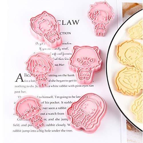 鬼滅の刃 スタンプクッキー型 6点セット 炭治郎 禰豆子 善逸 伊之助