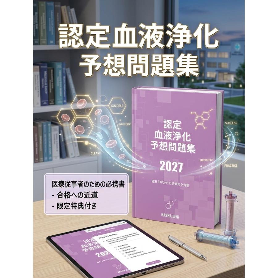 認定血液浄化予想問題集2027 : HASHAヤフー店 - 通販 - Yahoo!ショッピング