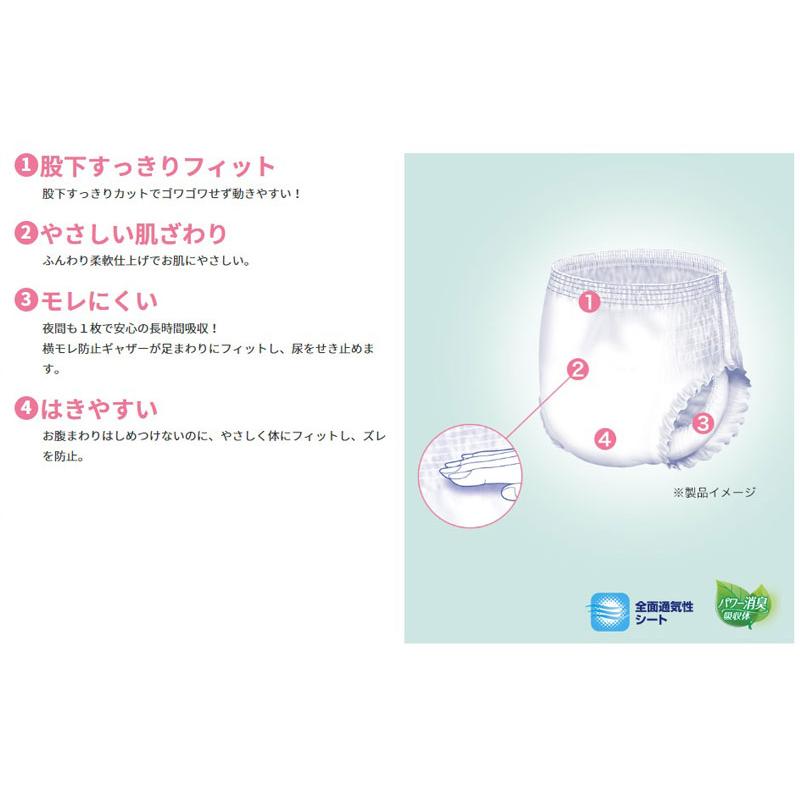 【リフレおむつ】 リフレ はくパンツ 介護 オムツ 大人用紙おむつ 夜用スーパー ML 20枚