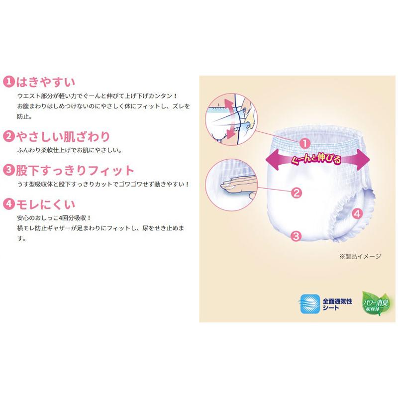リフレ はくパンツ 介護 オムツ 大人用紙おむつ レギュラー