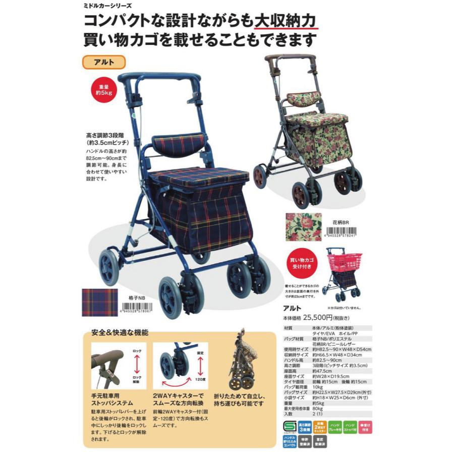値下げ！シルバーカー 島製作所　カゴマート　超美品 カゴマート 島製作所 商品詳細｜介護ベッドのカスタマーネット