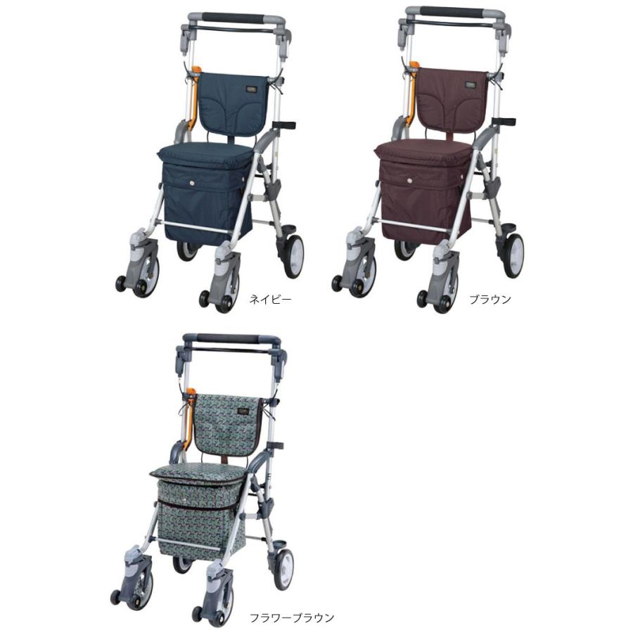 シルバーカー 軽量 シンプル ミドルタイプ マキライフテック キャリー